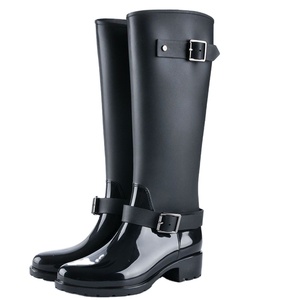 <span class=keywords><strong>Botas</strong></span> <span class=keywords><strong>de</strong></span> Lluvia <span class=keywords><strong>de</strong></span> PVC para Mujer, Personalizadas, Económicas, Antideslizantes, Impermeables, para Montar a Caballo - Product Image 5
