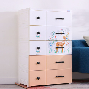 67cm <strong>5</strong> Layer 10 <strong>Drawers</strong> Living Room Cabinet Clothes Storage <strong>Chest</strong> <strong>of</strong> <strong>Drawers</strong> - Product Image 4