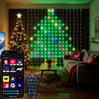 Guirlandes lumineuses LED RGBIC WS2812B, lumières féériques programmables à un seul pixel pour la décoration de la chambre, de la fenêtre et des fêtes