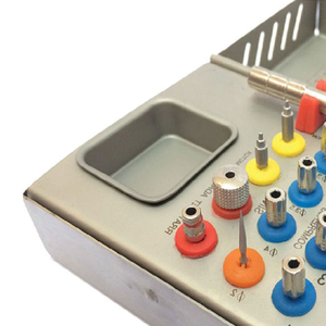 Kit Quirúrgico de Odontología para Implantes con Brocas, Destornilladores e Instrumentos para Procedimientos Dentales, Juego de Instrumentos de Implantología Dental - Product Image 5