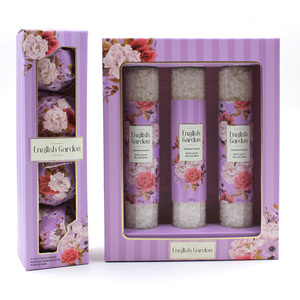 Sel de bain au jasmin personnalisé de luxe soins corporels privés spa tremper avec cristal nourrissant relaxation bain de jardin anglais effervescents - Product Image 4