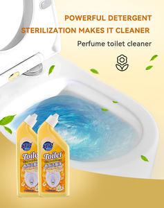 Détergent WC Liquide Anti-Bactérien Puissant au Pin 500g pour Nettoyage en Profondeur des Taches Jaunes, 15-30% Ingrédients Actifs - Product Image 1