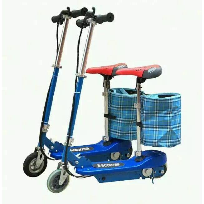 Inflatable wheel basket seat