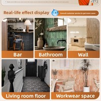 Carreaux de sol en céramique imitation pierre de Lympe, beige, longs, résistants à l'usure, modernes et minimalistes pour intérieur