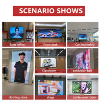 Écran LED COB intérieur haute luminosité 4K 8K, mur vidéo LED couleur pleine résolution P0.9/P1.2/P1.5 pour centre commercial, aéroport, salle de réunion