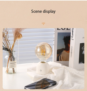 Atmosphere Light, Bedroom Emotional Light, Advanced Sense Bedhead <b>Table</b> Light, Charging Touch Intelligent Night Light - Product Image 6