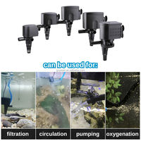 Pompe à eau submersible SOBO 3-en-1 à faible bruit, génératrice d'oxygène pour aquarium, pour filtration et circulation