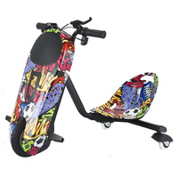 Trike de dérive électrique à 3 roues de luxe pour enfants Scooter à moteur 250W pour le plaisir en plein air en vente Scooters pour enfants