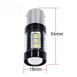 Bombilla LED para Luces de Giro, 16 SMD, Luz de Freno y Reversa para Camión, T20 T25 1156 1157, Luces Laterales, 12V-24V, 80W, 1500lm, 6000K - Product Image 4