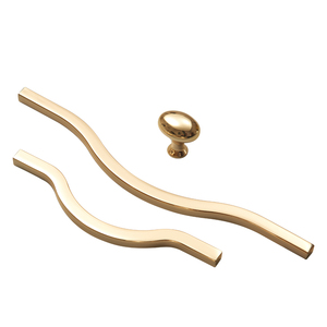 Akada Legering Modern Goud Zwart Pull Kast Lade Meubels <span class=keywords><strong>Hardware</strong></span> Keukenkast Deurklink - Product Image 5