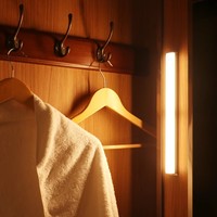 Lampu Malam LED Nirkabel Sensor Gerak Lampu Kamar Tidur Detektor Cahaya Kamar Bayi Dapur Tangga Lemari Lorong SensorLight
