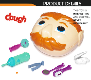 Ensemble de pâte à modeler colorée pour jeu de rôle de dentiste, kit de médecin en plastique pour enfants - Product Image 2