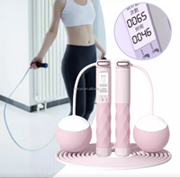 Corde à sauter sans corde d'entraînement pour la corde à sauter sans fil lestée réglable de forme physique pour des hommes femmes enfants