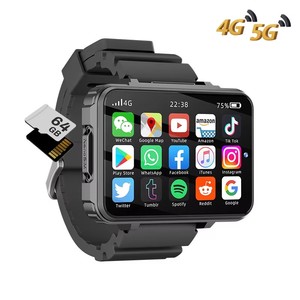VP999 2025 <span class=keywords><strong>Smartwatch</strong></span> con Torcia in Acciaio Inox, <span class=keywords><strong>GPS</strong></span>, 5G Android, Scheda SIM 4G, Display e Fotocamera - Product Image 1