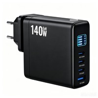 Écran tactile numérique TFT, charge rapide au nitrure de gallium 140W, charge rapide PD3.1, prise multi-ports remplaçable