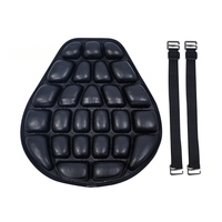 Coussin de siège de moto gonflable, soulagement de la douleur aux fesses, absorption des chocs, soulagement de la pression, respirant, imperméable pour vélo électrique