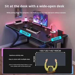 Thiết kế hiện đại đơn giản e-thể Thao Máy Tính Bàn Máy tính để bàn nhà đơn giản sinh viên bàn phòng ngủ bàn đơn giản phong cách hiện đại bàn viết - Product Image 2