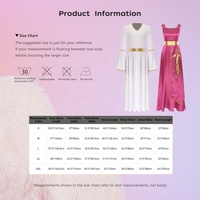Vêtements de danse de formation contemporains personnalisés pour femmes costume de danse de scène vêtements de performance robes de danse de louange liturgique d'église