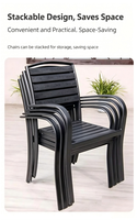 Chaise de jardin moderne et minimaliste en fer forgé, portable et étanche, pour appartement, extérieur, mobilier de loisirs, Chine
