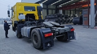Merek Tiongkok Terbaik Asli HOWO 4x2 6 Roda Diesel Single Axle Tractor 371HP Mesin Pertanian Pompa Gear Unggulan