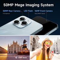 Téléphone portable Fossibot S2, design élégant et fin, écran FHD+ de 6,72 pouces, batterie de 5000 mAh, double carte SIM, Android 14, fréquences mondiales, NFC, smartphone
