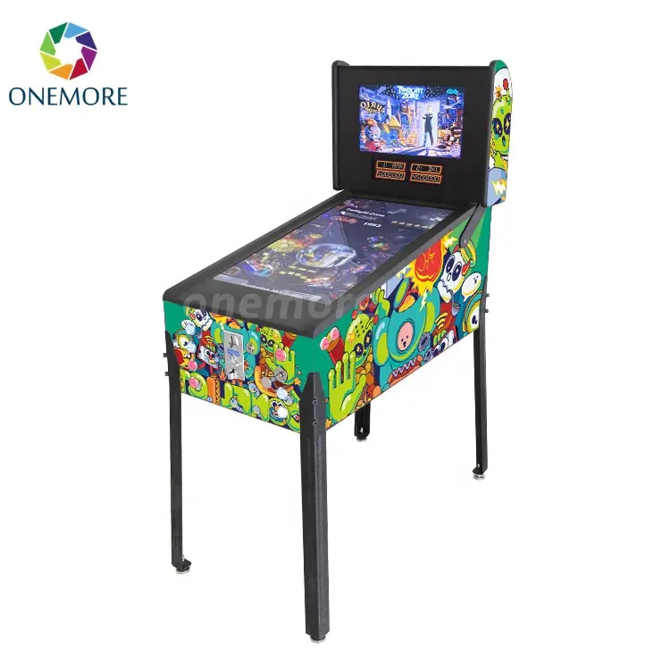 Minimáquina de juego de Pinball Virtual para interior, entretenimiento, 32 ", LED, actualizado