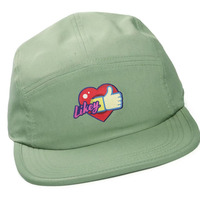 Casquettes de camping en nylon non structurées de haute qualité avec logo tissé 2026 – Casquettes de camping personnalisées à 5 panneaux de haute qualité
