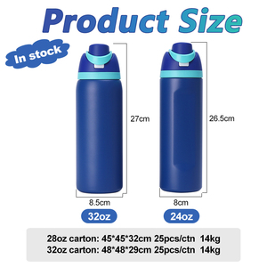 Botella de Agua de Acero Inoxidable TY OEM con Logotipo Personalizado, 16oz 19oz 24oz 28oz 32oz, Botella de Agua de Viaje al Vacío con <span class=keywords><strong>Tapa</strong></span> - Product Image 4