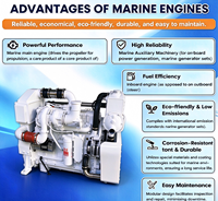 6BTA5.9-M pour la propulsion principale marine avec certificat CCS et IMO