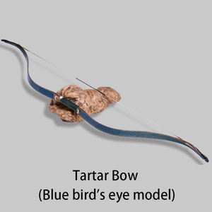 UML-arco de madera tradicional para tatuaje, arco giratorio laminado, para montar a caballo, para tiro con arco ambidiestro - Product Image 4