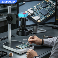 SANQTID TD-10M-4800HU Mobile Phone PCB Repair 130X Industrial Camera Magnifier HDMI/USB Digital Electronic Microscope