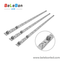 Barre de drap lumineux led rétroéclairé, boîte à bricolage de haute qualité, pour signes de grandes zones, cc 12v DC24V 12w/pièces