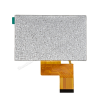 Fabrik-Bestseller 4,3 Zoll 480*272 TN Normalerweise Weißes RGB LCD-Panel Optional mit Touchscreen für Industriesteuerung 300cd/m2 Helligkeit