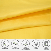 Nouveau Design de tablier de cuisine en Polyester et coton biologique noir imprimé avec Logo personnalisé et sangle réglable