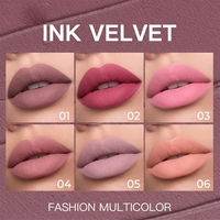 Rouge à lèvres liquide hydratant végétalien personnalisable avec logo de marque privée, imperméable, longue tenue, gloss à lèvres, maquillage 5ml