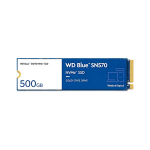 WDS500G3B0C 500GB Blue <span class=keywords><strong>SN570</strong></span> <span class=keywords><strong>NVMe</strong></span> M.2 2280 SSD PCIe Gen3 X4 Nouveau Vente en Gros pour Ordinateur Portable et de Bureau - Product Image 2