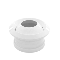Sortie de vortex de diffuseur d'air sphérique de buse circulaire en métal à faible bruit pour la ventilation de conduit de CVC.