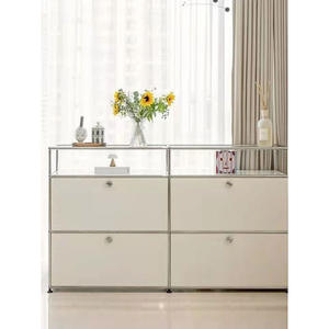 עבור מודול בינוני עתיק שילוב ארון נירוסטה עבור ריהוט הבית עבור הסלבריטאים באינטרנט סלבריטאים באינטרנט פשוט - Product Image 3