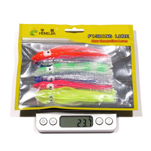 Esche <span class=keywords><strong>Artificiali</strong></span> Morbide in Plastica a Forma di Polpo e Calamaro <span class=keywords><strong>per</strong></span> Acqua Salata, 10cm, 3.7g, 6pz/sacchetto, 4 Pollici, <span class=keywords><strong>per</strong></span> la Pesca - Ingrosso SO130 - Product Image 6