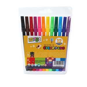 Stylos à pointe fibre colorés, personnalisables, lavables, marqueurs de graffiti pour enfants, stylo à pointe feutre, aquarelle - Product Image 1