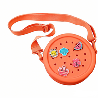 CHINFAI Nouveau mini sac fourre-tout portable, sac à bandoulière avec breloque sabot, sac de plage pour les sorties, les courses, les fêtes, les enfants et la famille