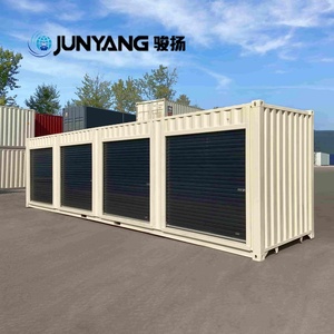 Conteneur maritime dangereux de 40 pieds High Cube à ouverture latérale avec 4 portes latérales, conteneurs à ouverture latérale à vendre - Product Image 4