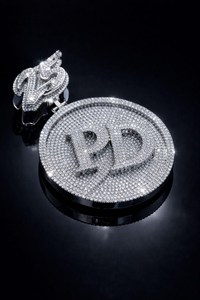 Colgante de Moissanita Personalizado Premium para Hombre, Plata 925, Estilo Iced Out, Joyería para Fiesta de Raperos, Gemas Elvora, Certificado IGI, 19 CTW - Product Image 5