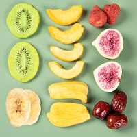 250G Gemengde Knapperige Gedroogde Vruchten En Groenten Snackolie Geconserveerde Kokosnoot Ananas Banaan Mango Perzik Jackfruit Snacks