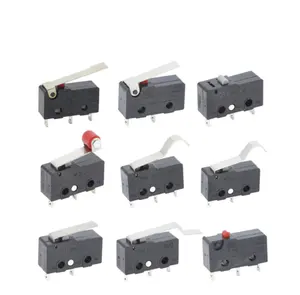 Micro Switch 2/3Pin NO/NC Mini Limit Switch 5A 250VAC KW11-3Z Roller Arc lever Snap Action Push Micro switches