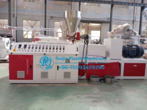 Máquina de fabricación de tubos de conducto eléctrico certificado CE RUIJIE, línea de extrusión de tubos UPVC, extrusoras de plástico certificadas - Product Image 3