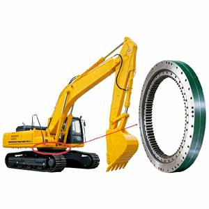 Bearing Putar Excavator untuk Cat Caterpillar Komatsu Hyundai Volvo Hitachi <span class=keywords><strong>Kobelco</strong></span> Doosan Daewoo Sumitomo - Product Image 3