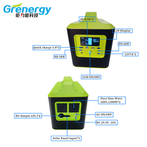 แบตเตอรี่ลิเธียมภายในหรือกลางแจ้งพร้อมสถานีพลังงานสำรองแบบพกพา60Ah BMS 24V ในตัว - Product Image 2