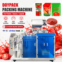 Machine d'emballage automatique Doypack en SUS304 pour sauce tomate, sauce chili, emballage en sachet plastique