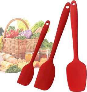 Ensemble d'ustensiles de cuisine résistants à la chaleur, spatule en silicone de 11 pouces, spatule en silicone de qualité alimentaire approuvée - Product Image 3